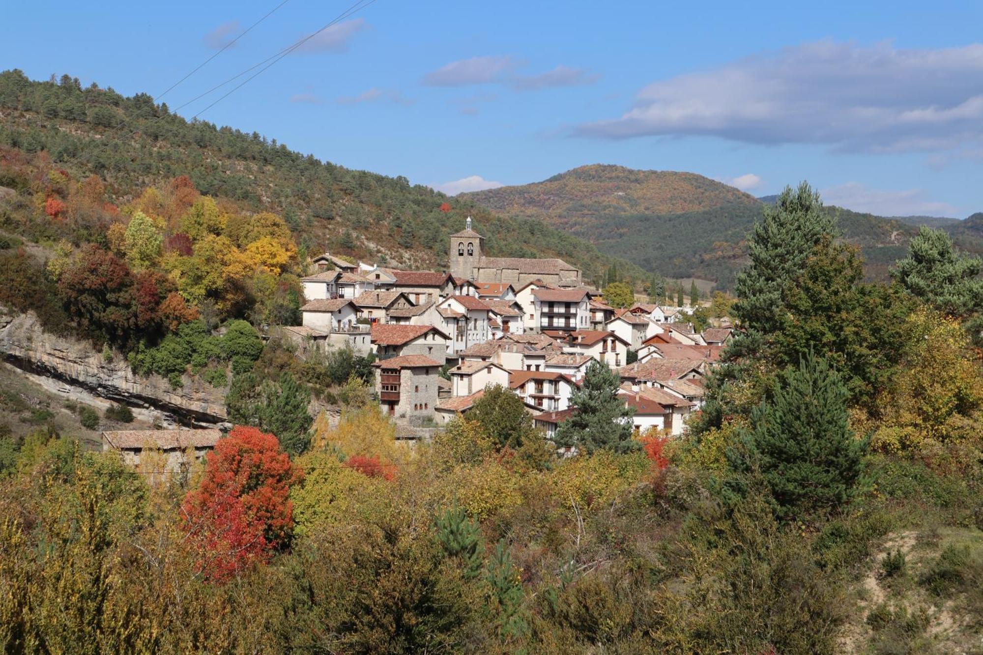 Hotel Rural El Almadiero Burgui 外观 照片