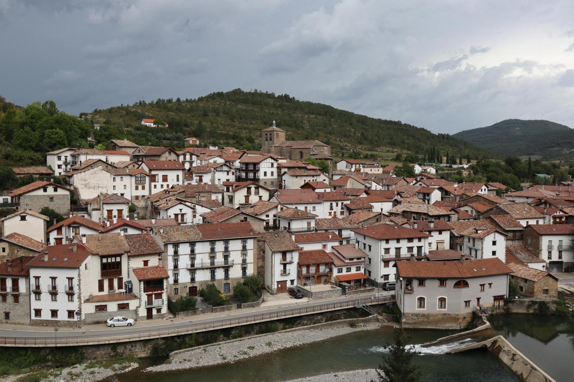 Hotel Rural El Almadiero Burgui 外观 照片